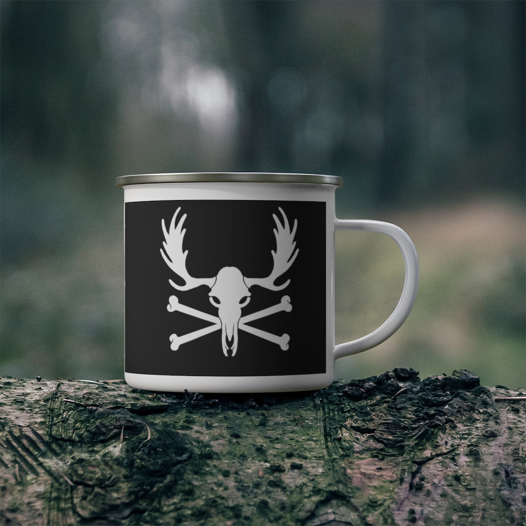 Modern Moose Tracks Logo Camping Mug