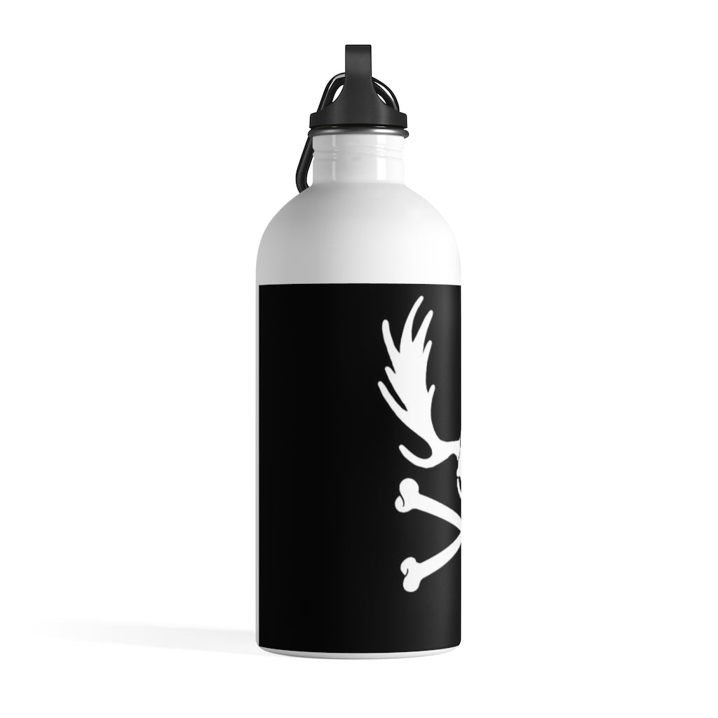 Modern Moose Tracks Logo Stainless Steel Water Bottle