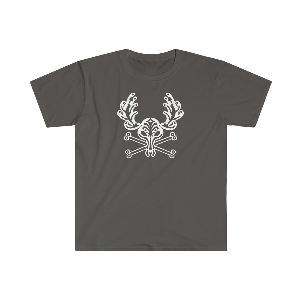 Dia De Los Muertos Moose Skull Tee