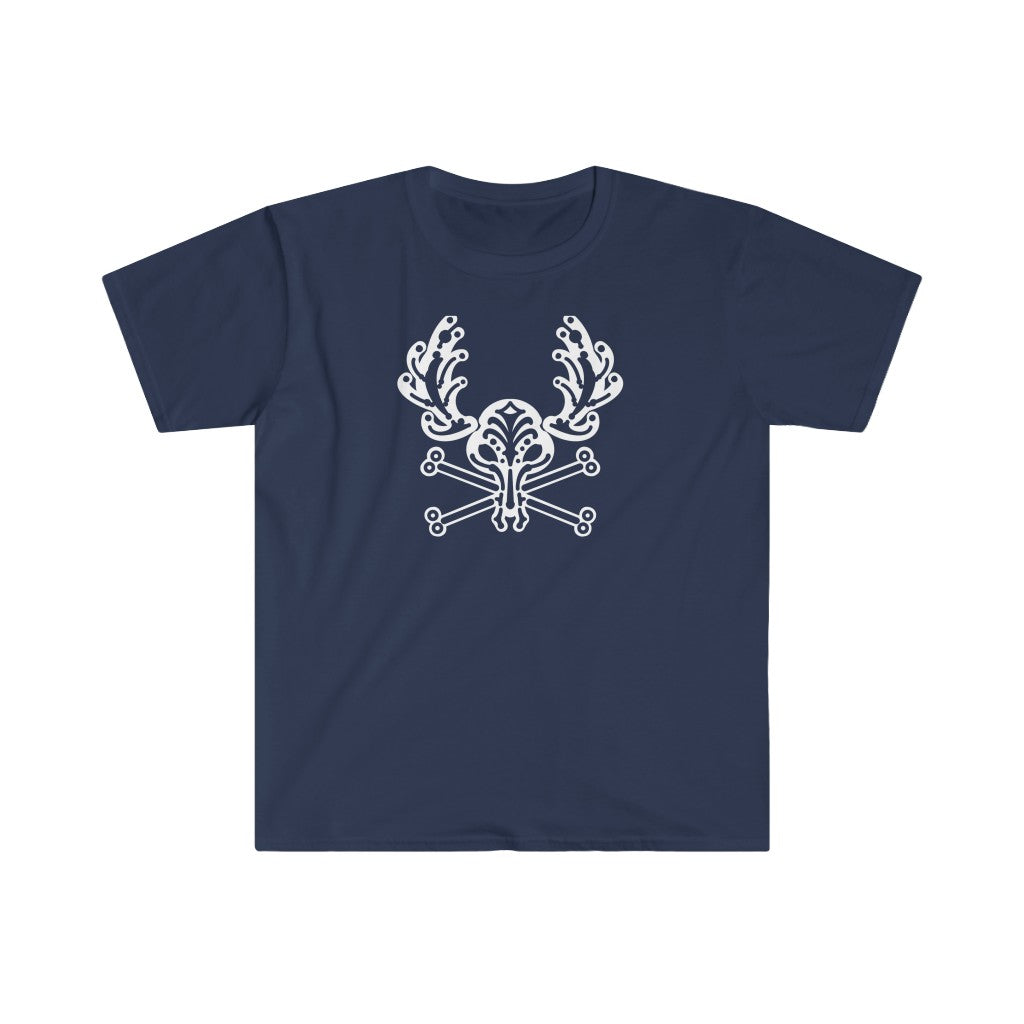 Dia De Los Muertos Moose Skull Tee