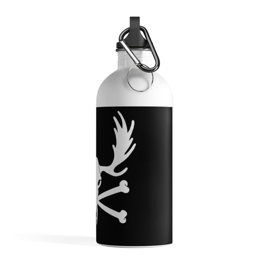 Modern Moose Tracks Logo Stainless Steel Water Bottle