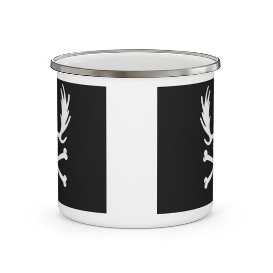 Modern Moose Tracks Logo Camping Mug