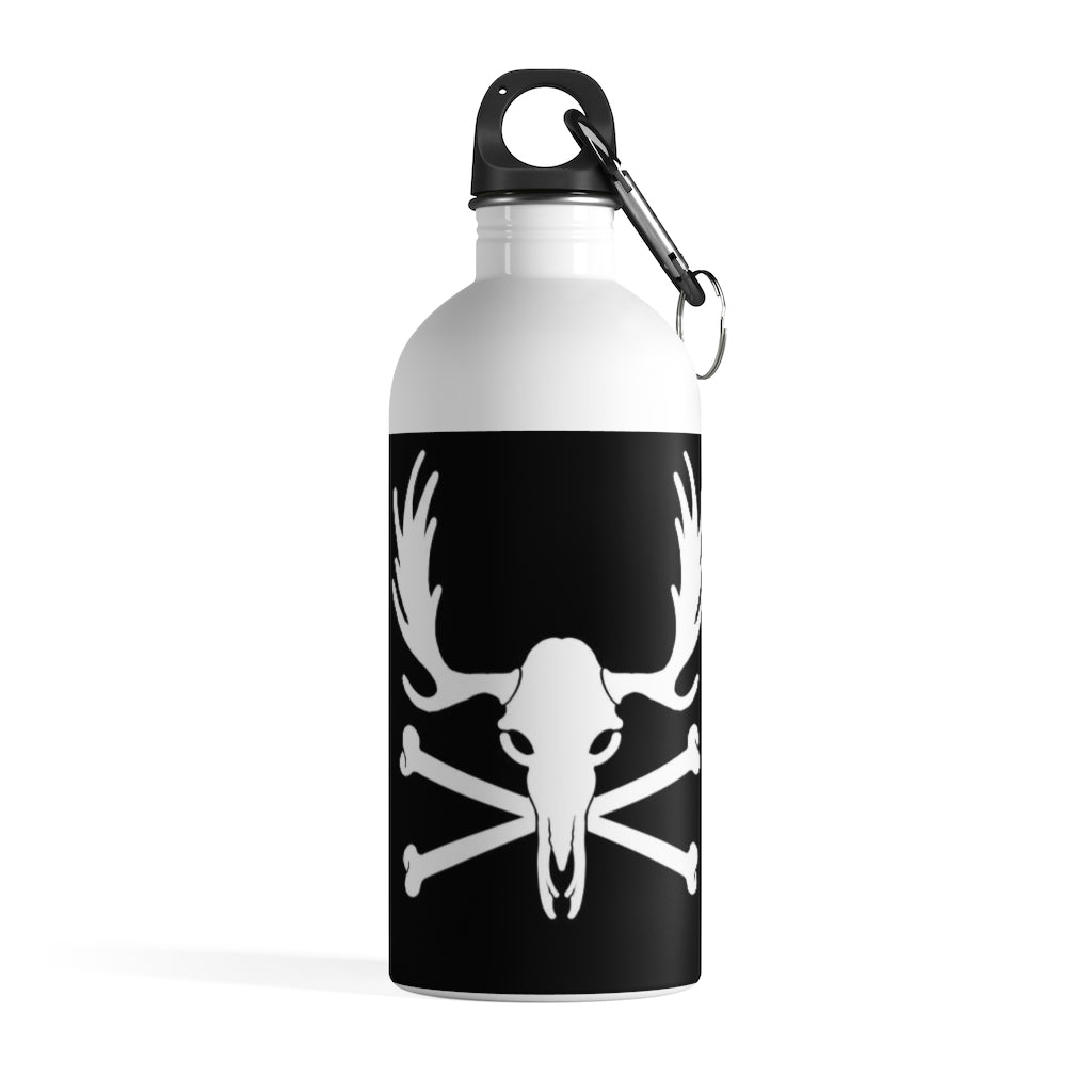 Modern Moose Tracks Logo Stainless Steel Water Bottle