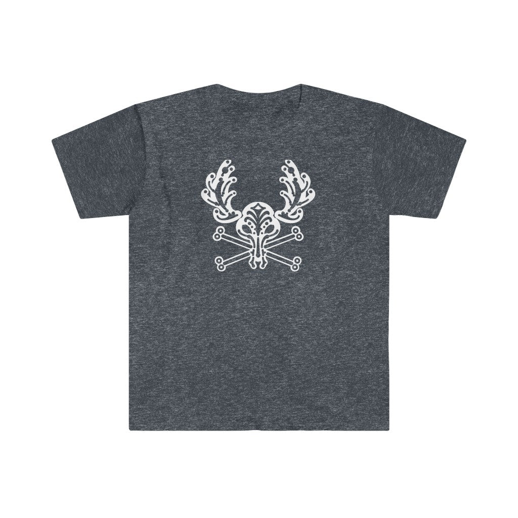 Dia De Los Muertos Moose Skull Tee