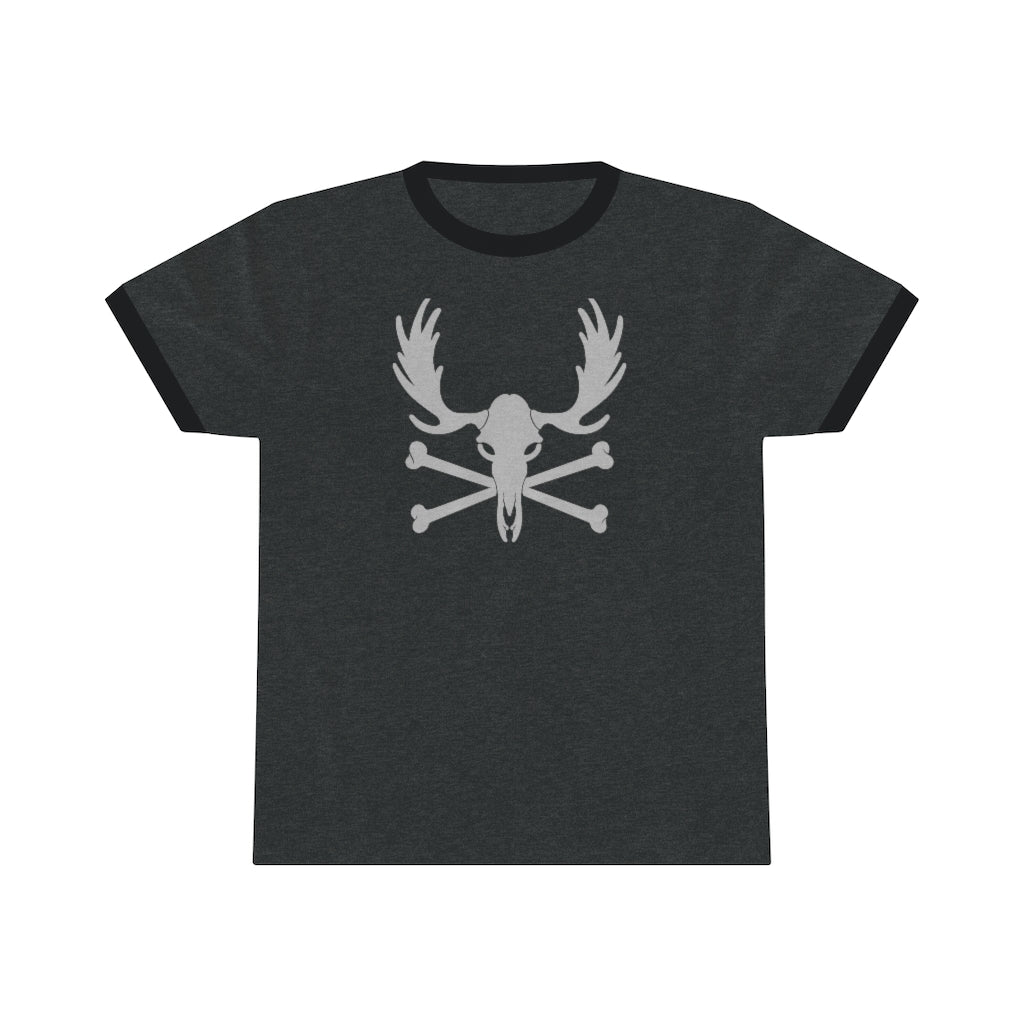 Modern Moose Tracks Logo Ringer Tee