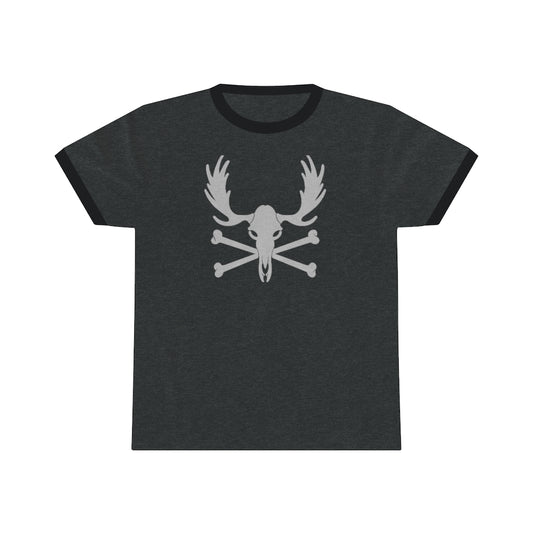 Modern Moose Tracks Logo Ringer Tee