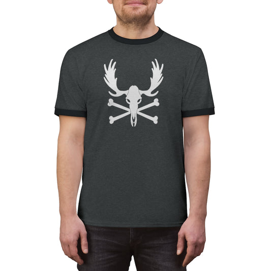 Modern Moose Tracks Logo Ringer Tee