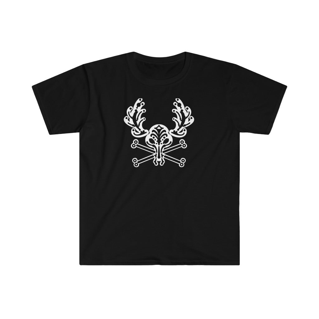 Dia De Los Muertos Moose Skull Tee